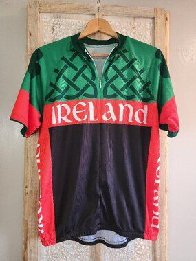 Performance Ireland Cycling Jersey – Celtic Design – Men’s XLarge – Short Sleeve
